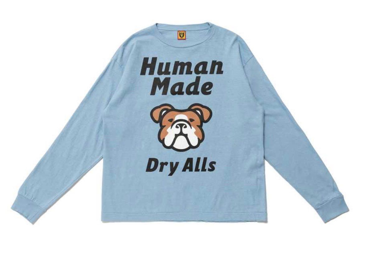 HUMAN MADE L/S T-SHIRT "Blue"