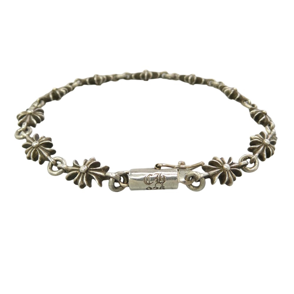 CHROME HEARTS クロムハーツ(原本無) 11LINK TNY E CH PLS タイニーECHプラス ブレスレット 11リンク シルバー系【中古】