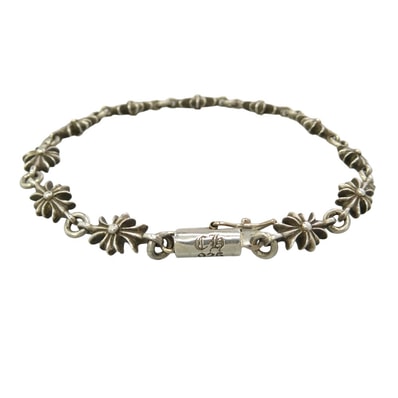CHROME HEARTS クロムハーツ(原本無) 11LINK TNY E CH PLS タイニーECHプラス ブレスレット 11リンク シルバー系【中古】
