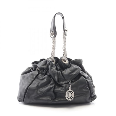 ディオール Dior ルトラント ハンドバッグ バッグ レザー レディース ブラック系 【中古】