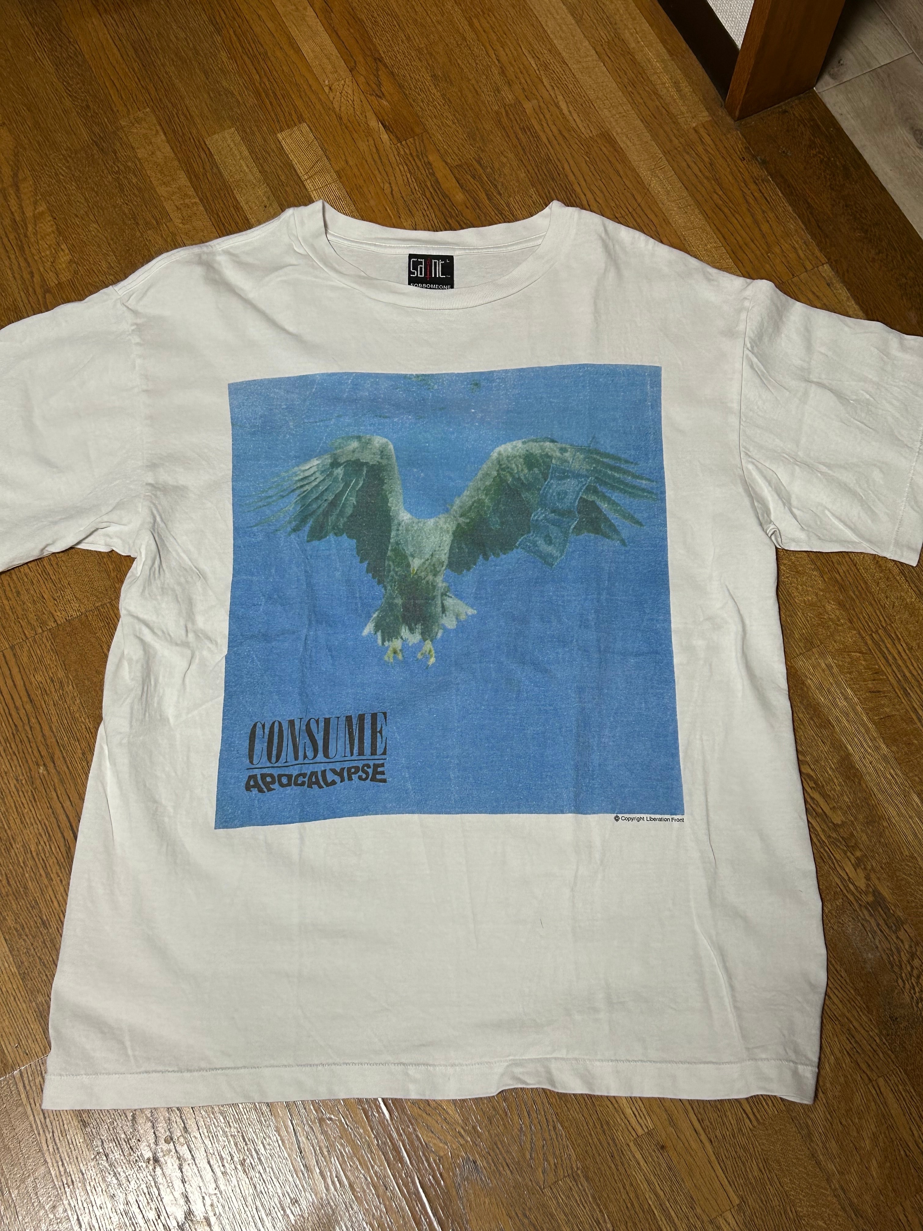 SAINT Mxxxxxx x FORSOMEONE FS_SS T-Shirt/Consume "White"