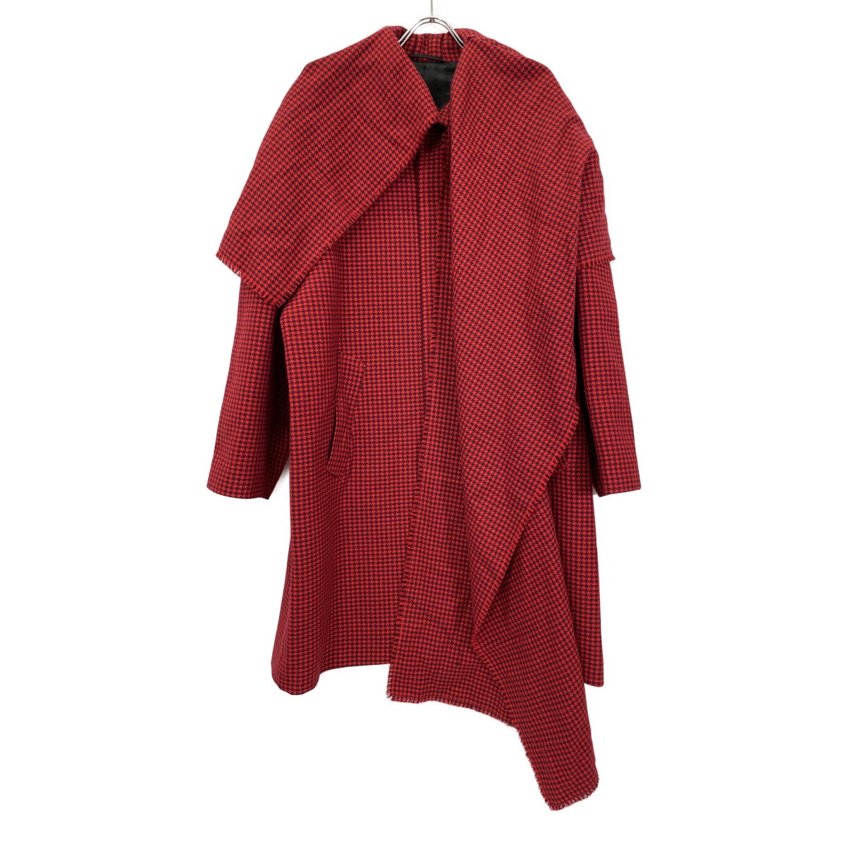 バレンシアガ 19年製 583814 ﾊｳﾝﾄﾞﾄｩｰｽ ｳｰﾙｺｰﾄ 34