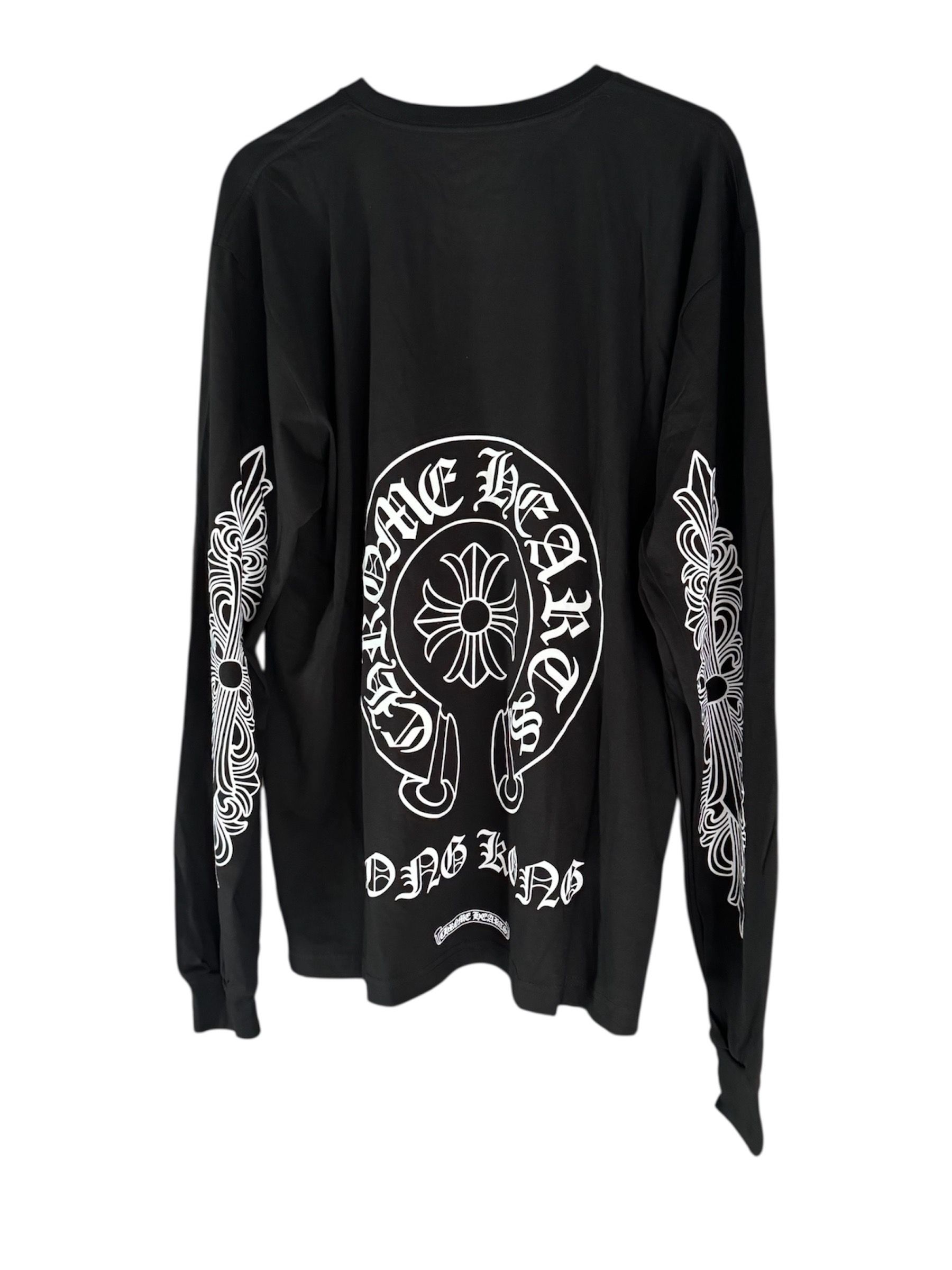Chrome Hearts Horseshoe L/S T-Shirt Hong Kong Exclusive "Black"