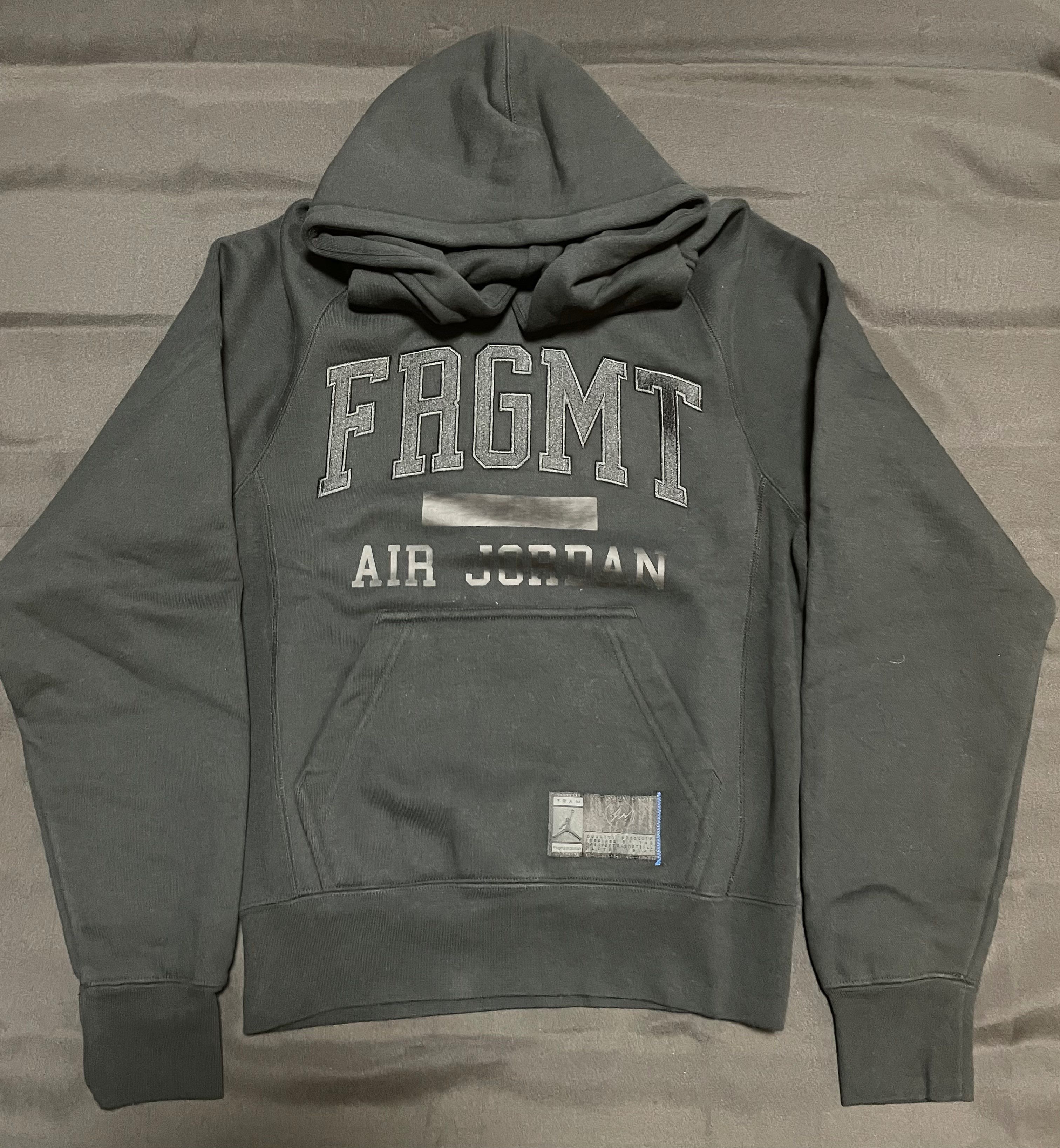 Air Jordan x Fragment Pullover Hoodie "Black"