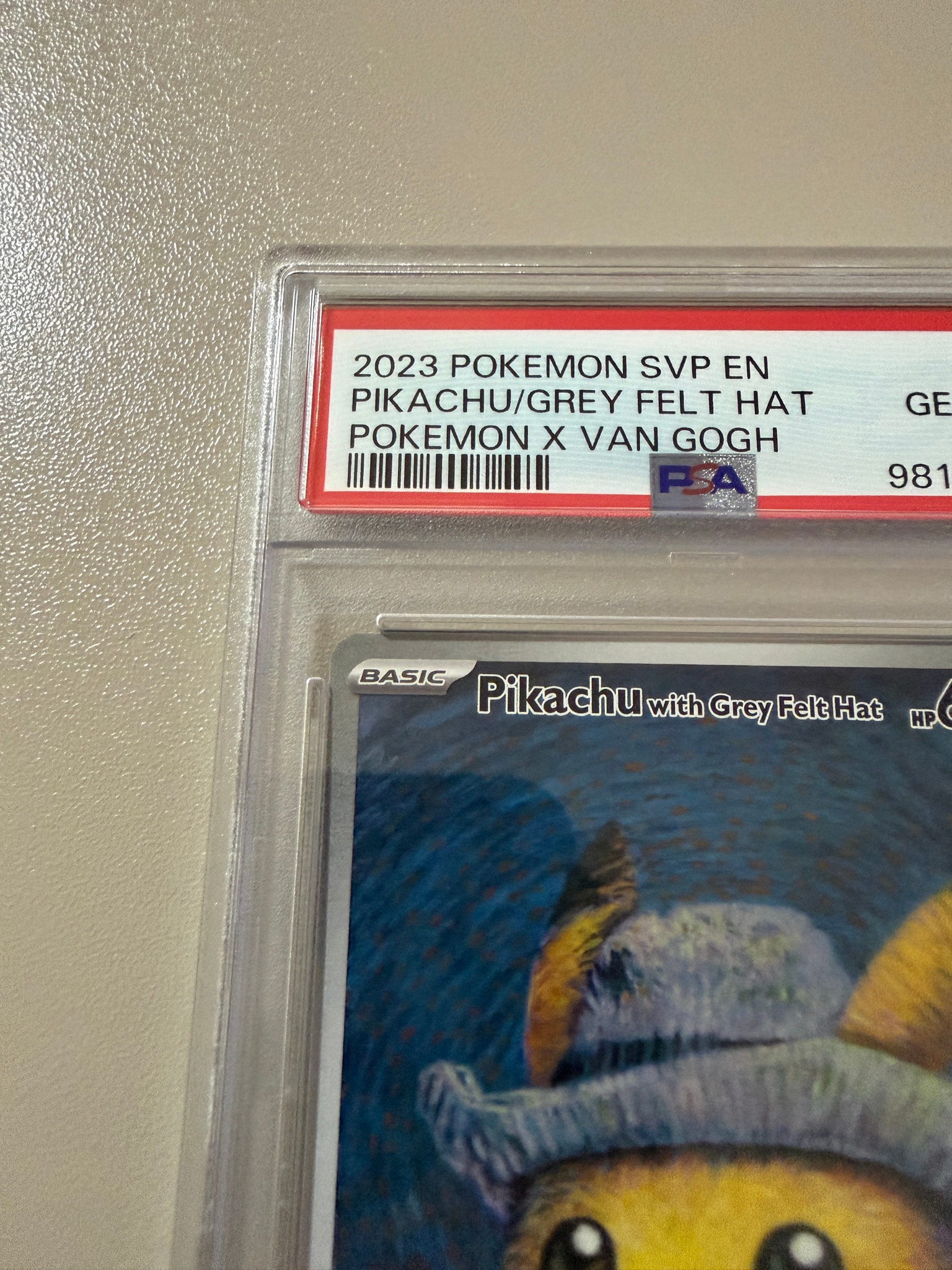 PSA10】ピカチュウ : プロモ [SVP EN 085](「ゴッホ展