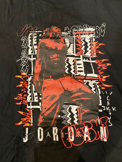 Air Jordan x Travis Scott 2 Tee "Black"