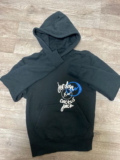 Air Jordan Travis Scott Fragment Hoodie "Black"