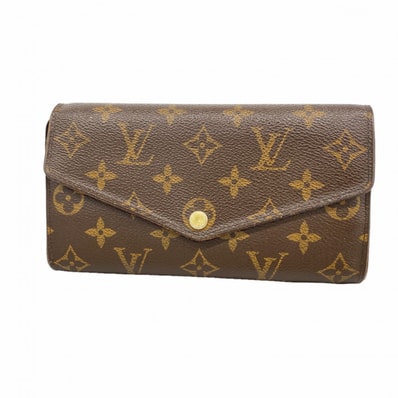 ★最終価格【6ce5877】ルイヴィトン 長財布 モノグラム ポルトフォイユサラ M60531 ブラウン【中古】レディース