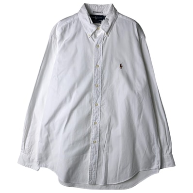 古着 ラルフローレン Ralph Lauren YARMOUTH 長袖 ボタンダウンシャツ メンズL相当/eaa611393