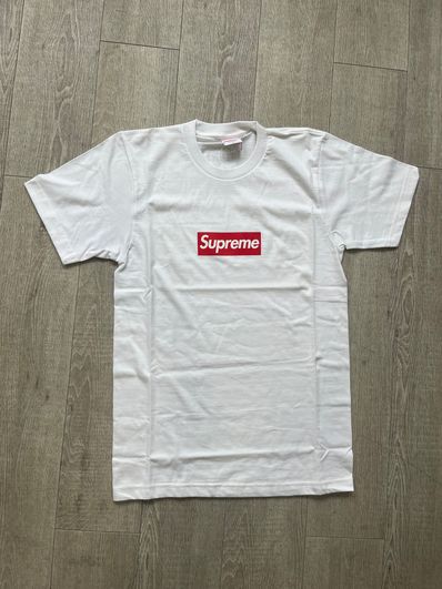Supreme 20th Anniversary Box Logo Tee "White"
