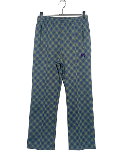 NEEDLES TRACK PANT - POLY JQ BLUE/OLIVE