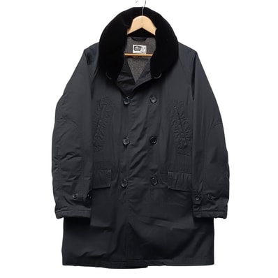 ENGINEERED GARMENTS エンジニアードガーメンツ マッキーノ コート ミリタリーコート ブラック サイズ S 正規品 / 53926