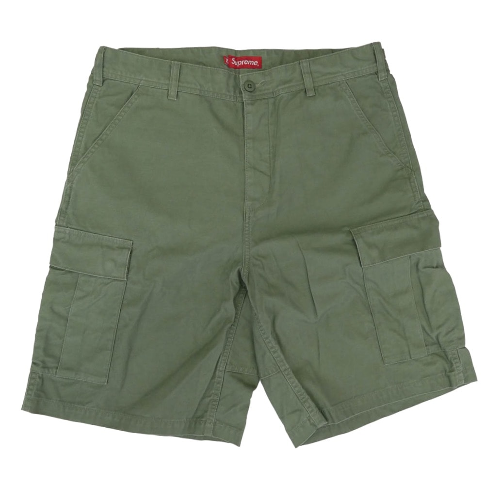 Supreme シュプリーム パンツ 24SS Cargo Pants コットン カーゴ パンツ グリーン系 32【中古】
