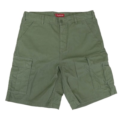 Supreme シュプリーム パンツ 24SS Cargo Pants コットン カーゴ パンツ グリーン系 32【中古】