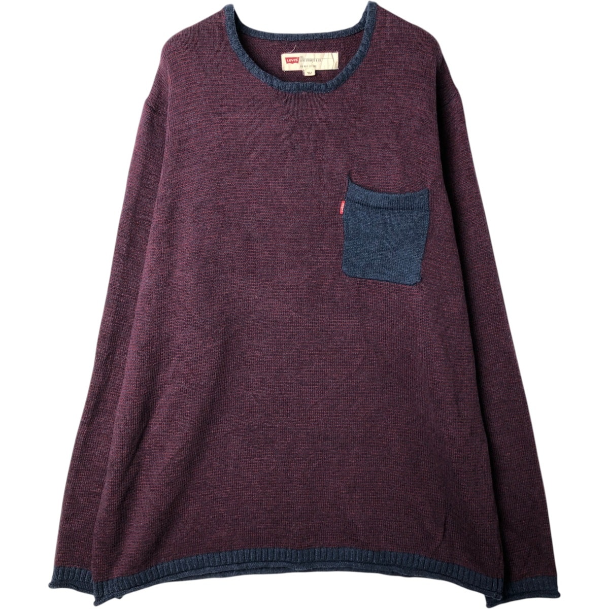 古着 リーバイス Levi's コットンニットセーター メンズXL相当/eaa627558