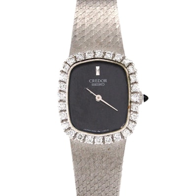 【ノーメンテナンス還元価格】セイコー クレドール WG/D 1400-5720 WG クォーツ