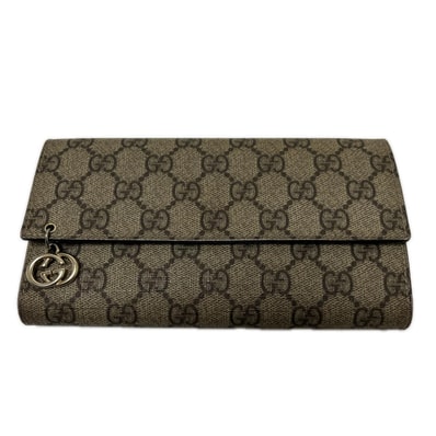 GUCCI グッチ 3つ折り 長財布 GGスプリーム 212108