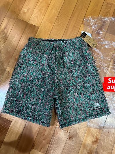 Supreme x The North Face High Pile Fleece Short "Multi"
