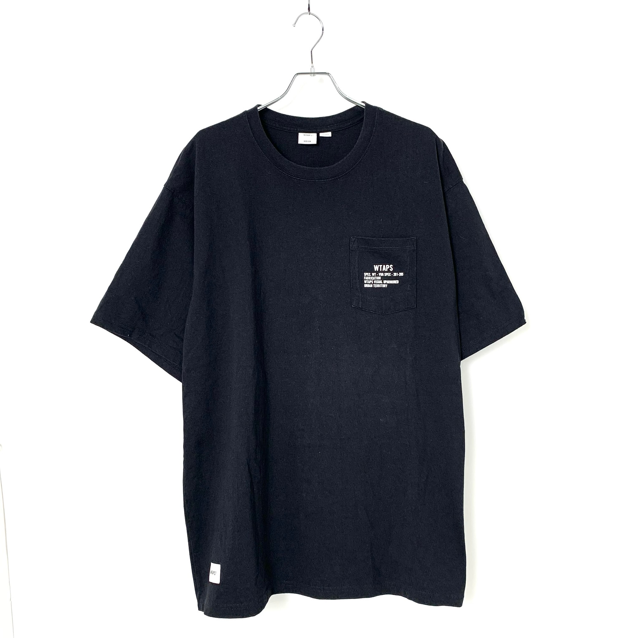 WTAPS×VANS Pocket TEE Black