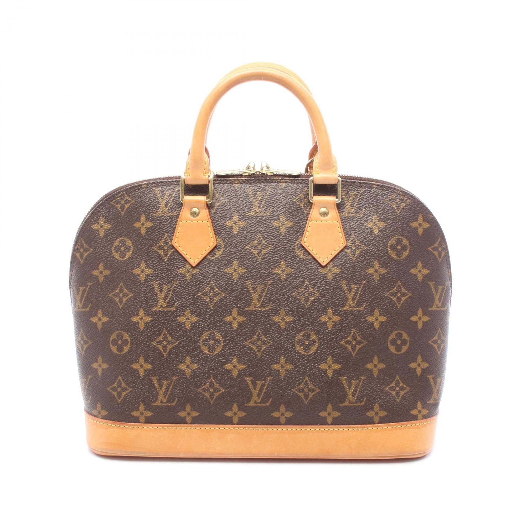 ルイ・ヴィトン LOUIS VUITTON アルマPM ハンドバッグ バッグ PVCコーティングキャンバス レザー モノグラム レディース ブラウン系 M51130 【中古】