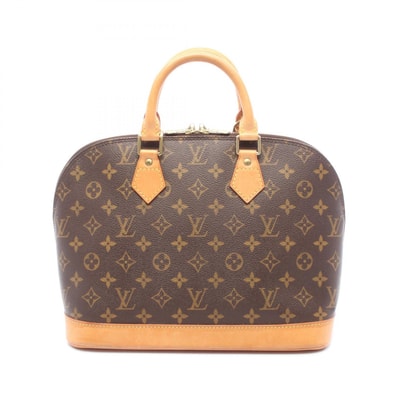 ルイ・ヴィトン LOUIS VUITTON アルマPM ハンドバッグ バッグ PVCコーティングキャンバス レザー モノグラム レディース ブラウン系 M51130 【中古】