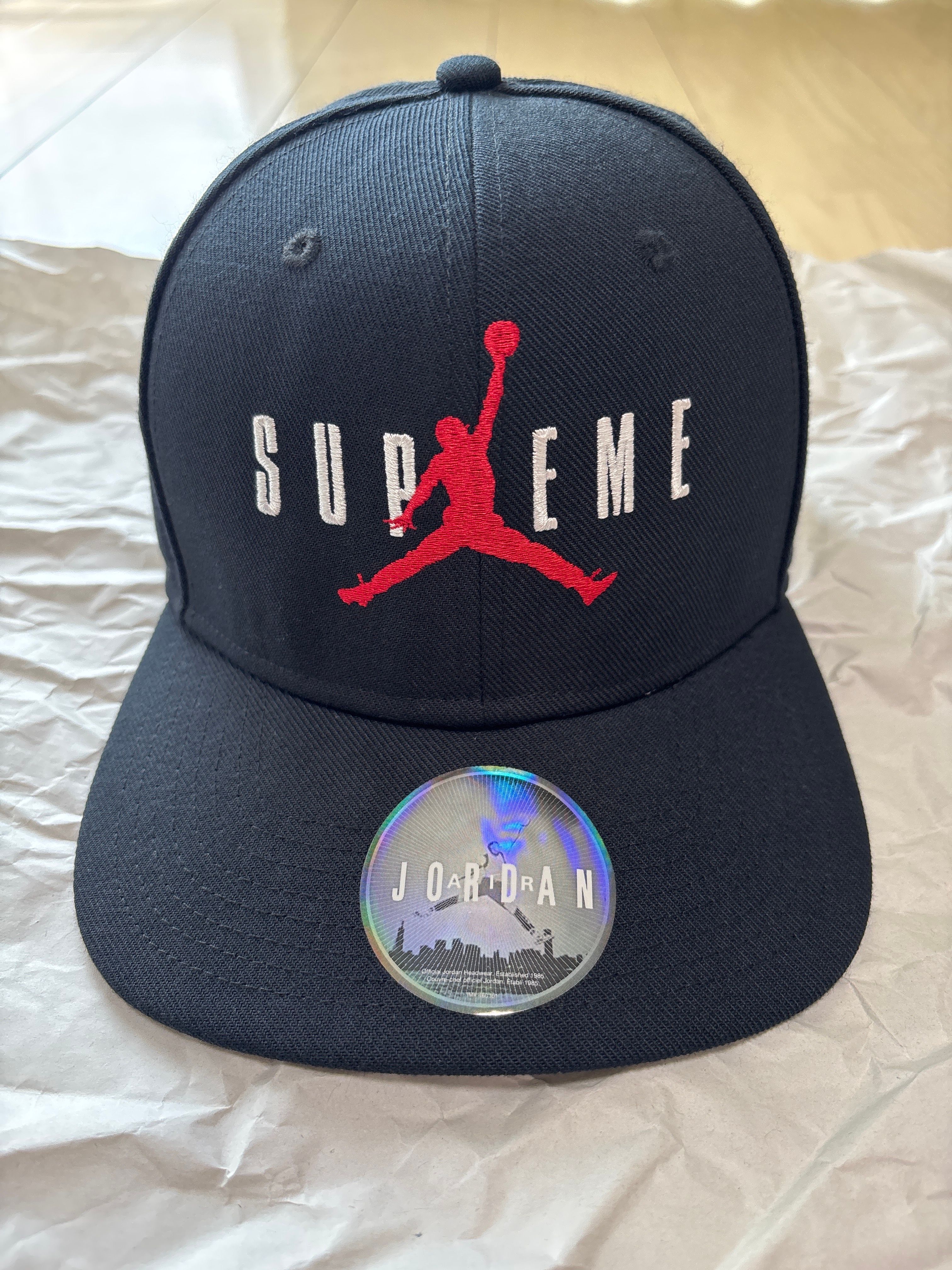 Supreme NIKE Air Jordan 6-Panel Cap 