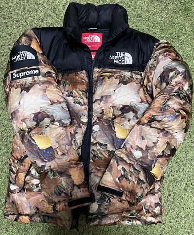 Supreme x The North Face Leaves Nuptse Jacket "Leaves"