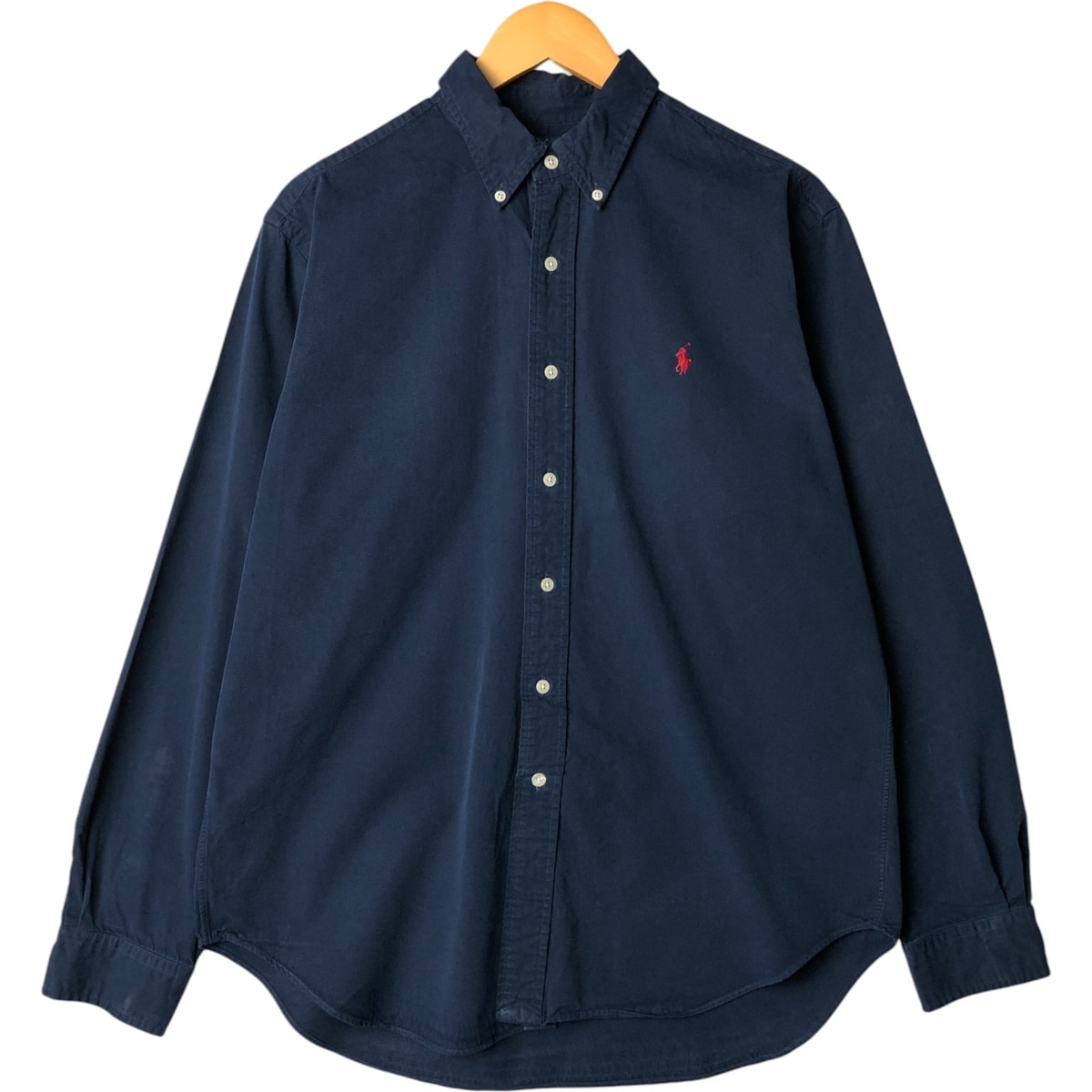 古着 ラルフローレン Ralph Lauren CLASSIC FIT クラシックフィット 長袖 ボタンダウンシャツ メンズL相当/eaa575707