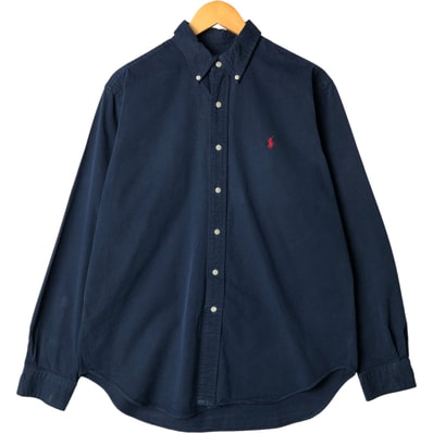 古着 ラルフローレン Ralph Lauren CLASSIC FIT クラシックフィット 長袖 ボタンダウンシャツ メンズL相当/eaa575707