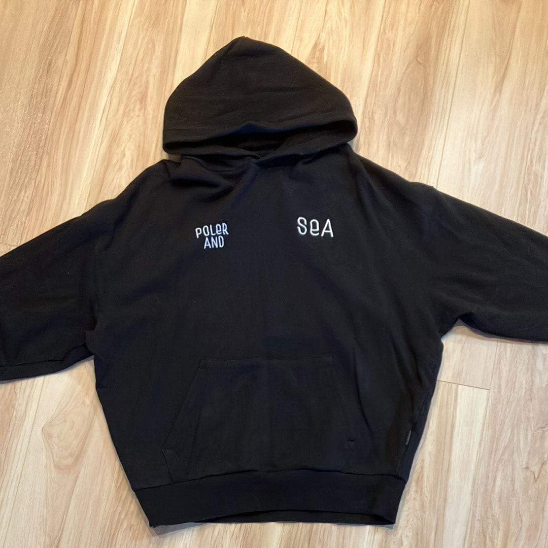 WIND AND SEA x POLER Hoodie "Black"
