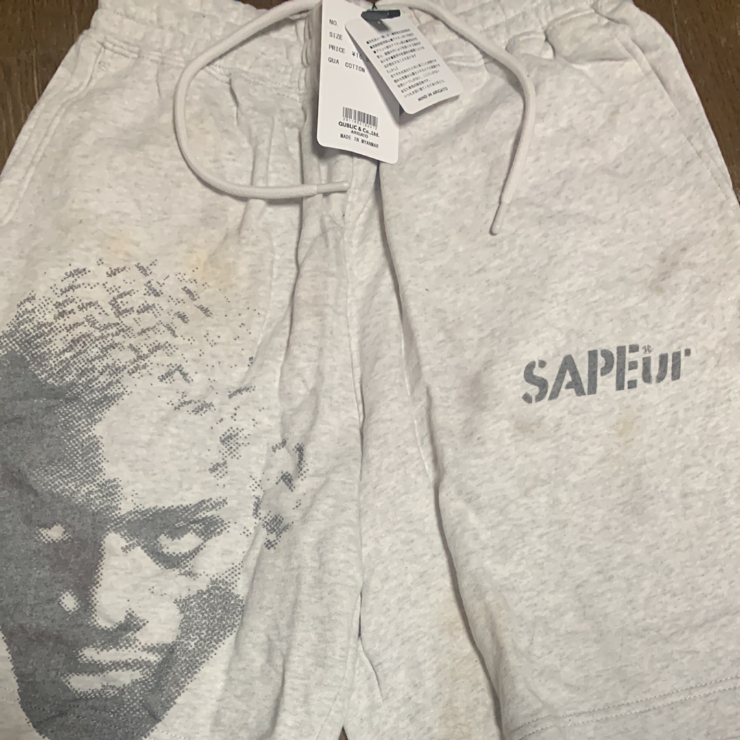 SAPEur Vintage Sweat shorts Basketman "Gray"