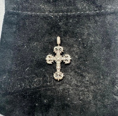 Chrome Hearts Tiny Filigree Charm "Silver"