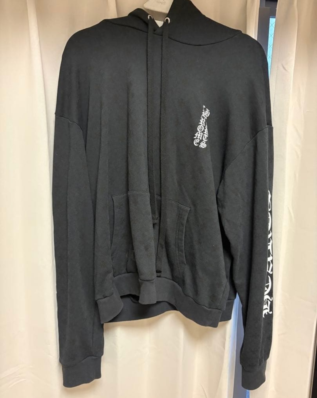 Chrome Hearts CH Plus All Over Print Horseshoe Hoodie "Black"