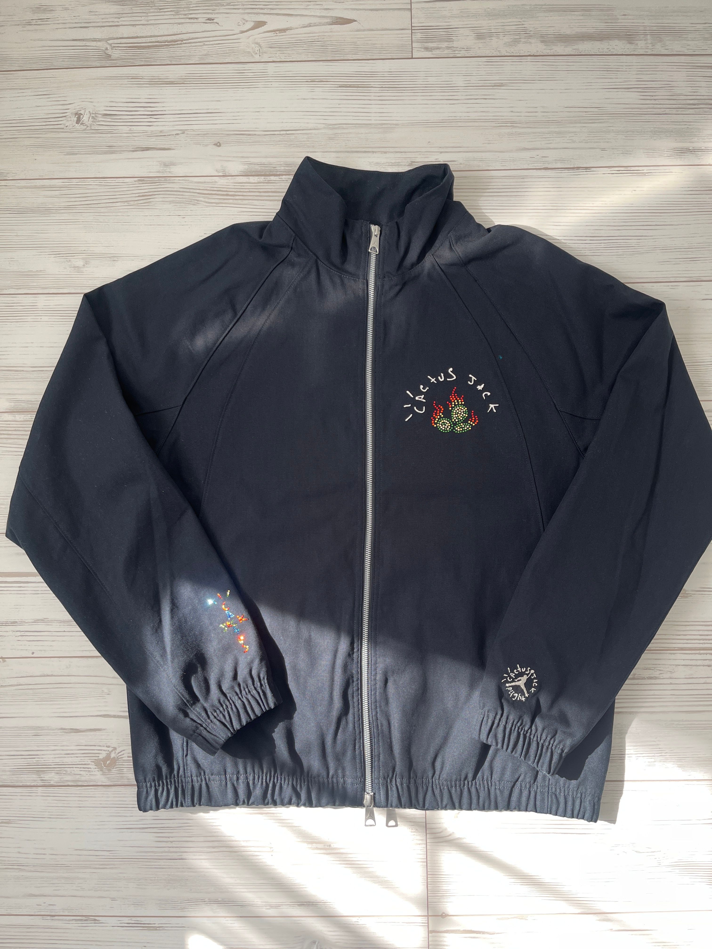 Travis Scott x Jordan Women's Leather Jackets 