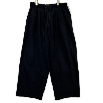 アンセルム 26SS ANC-PT120 ブラック 2TUCK SWEAT PANTS スウェットパンツ 1