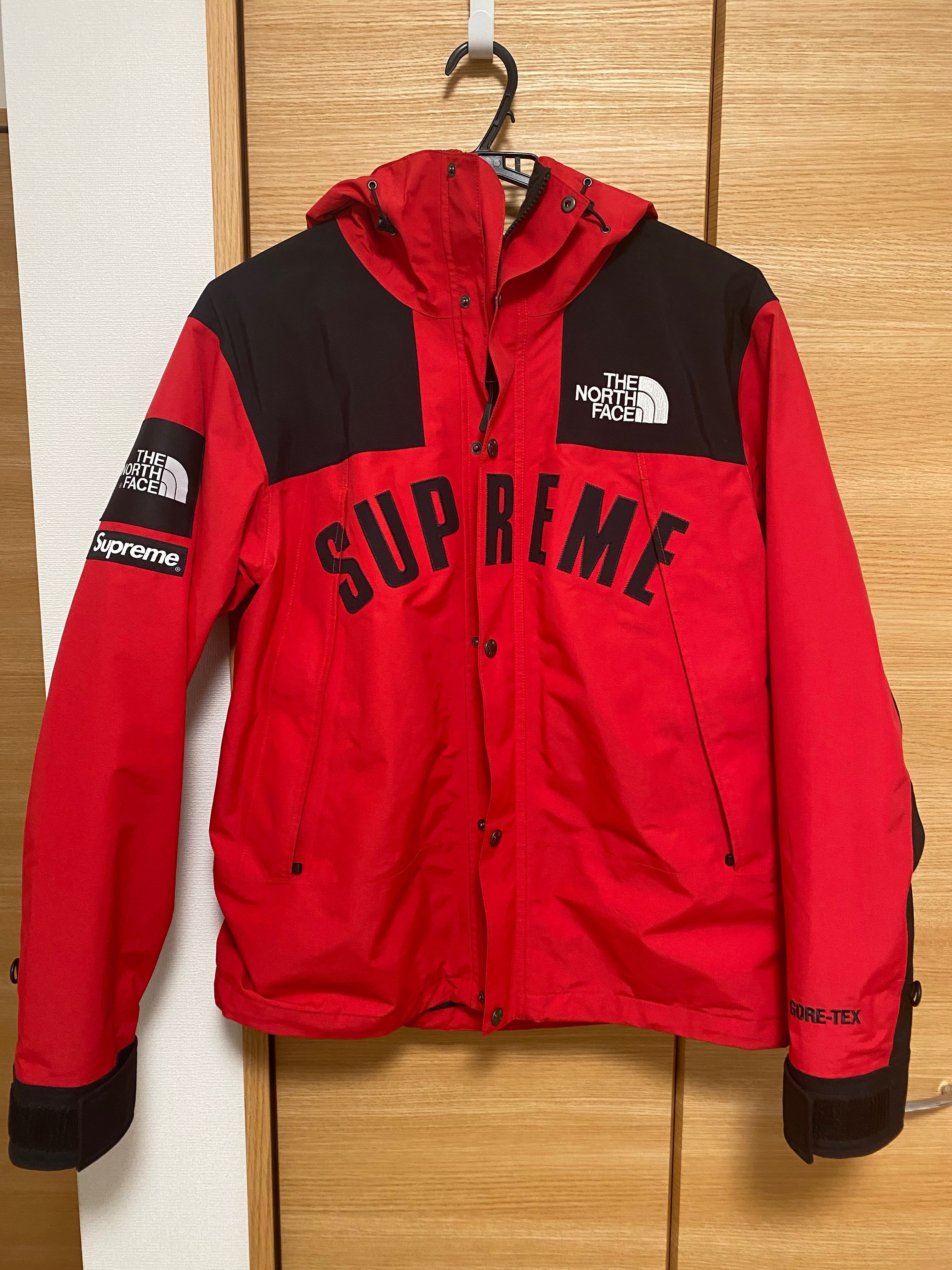 Supreme x The North Face Arc Logo Mountain Parka "Red"