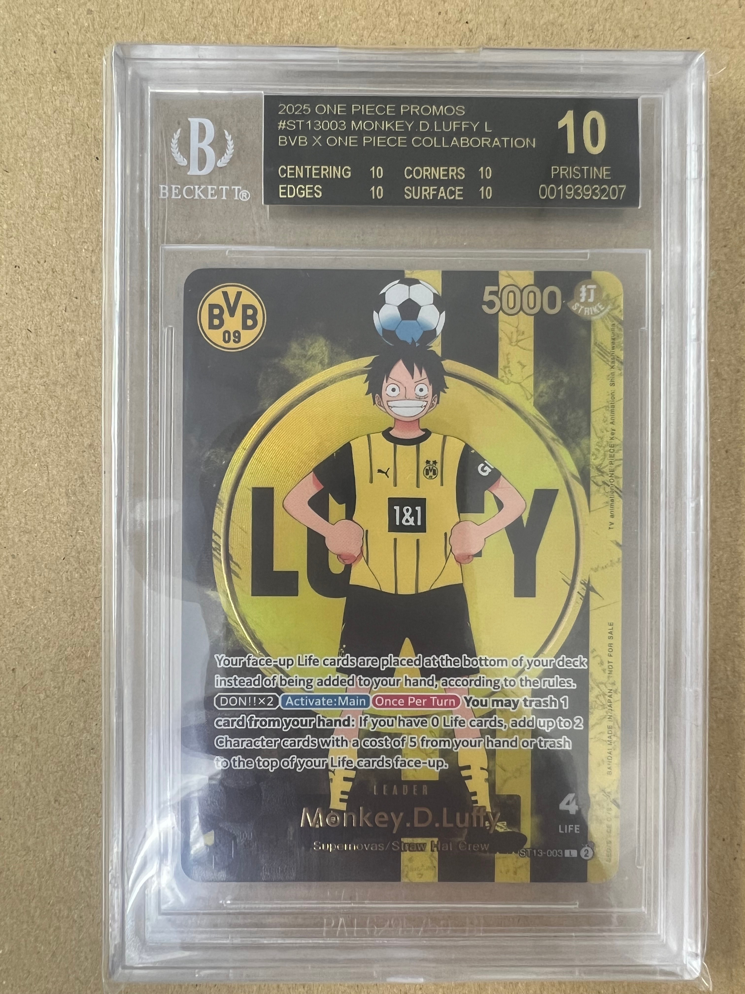 モンキー・D・ルフィ L [ST13-003]【英語版】(プロモーションカード「ボルシアドルトムント × ONE PIECE マッチデー 2025」)