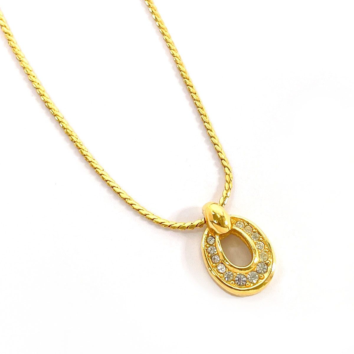 クリスチャンディオール ネックレス SNKRDUNK ゴールド