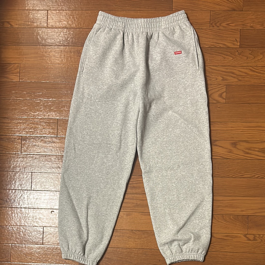 Supreme Small Box Sweatpant (25FW) "Heather Grey"