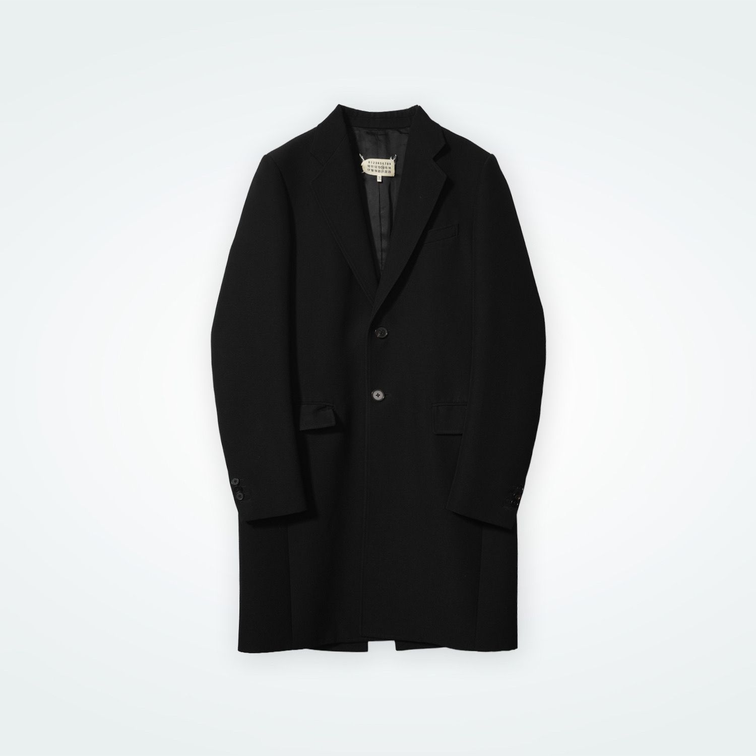 Maison Margiela 17AW Wool Chester Coat