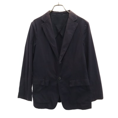 JIL SANDER ジルサンダー イタリア製 テーラードジャケット 46 ブラック アンコン