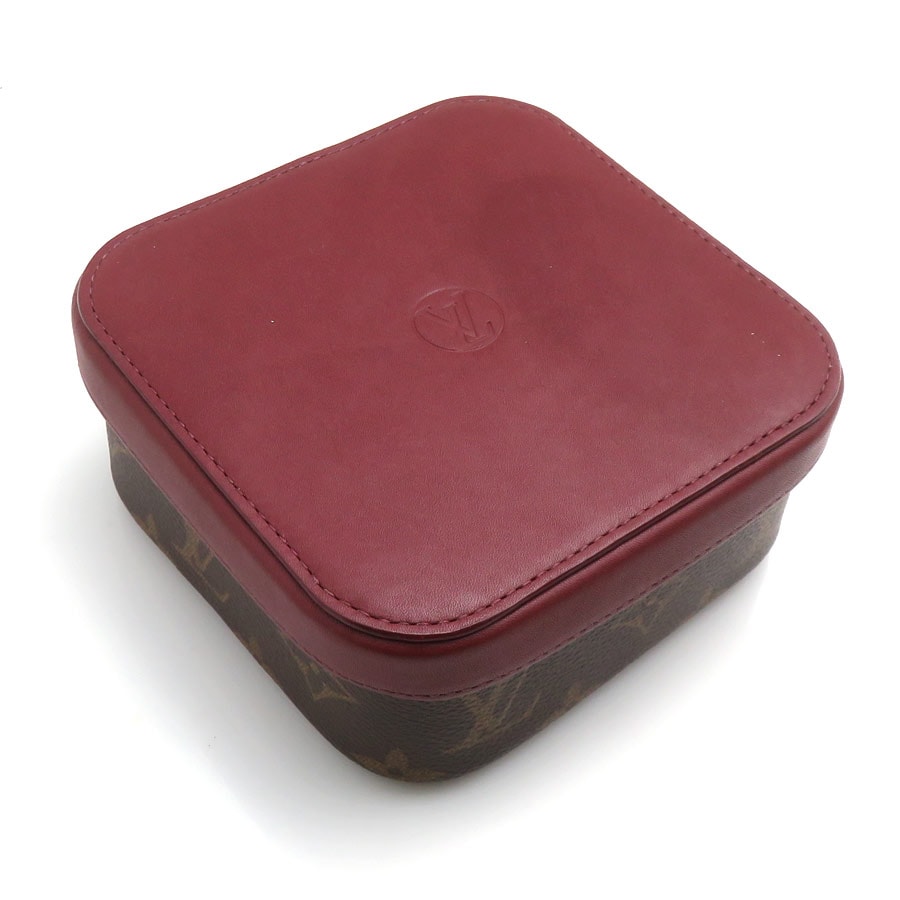 ルイ ヴィトン LOUIS VUITTON  小物入れ モノグラム ボワットカミーユMM モノグラムキャンバス ボルドー/ブラウン ユニセックス GI0019【中古】 h32283a