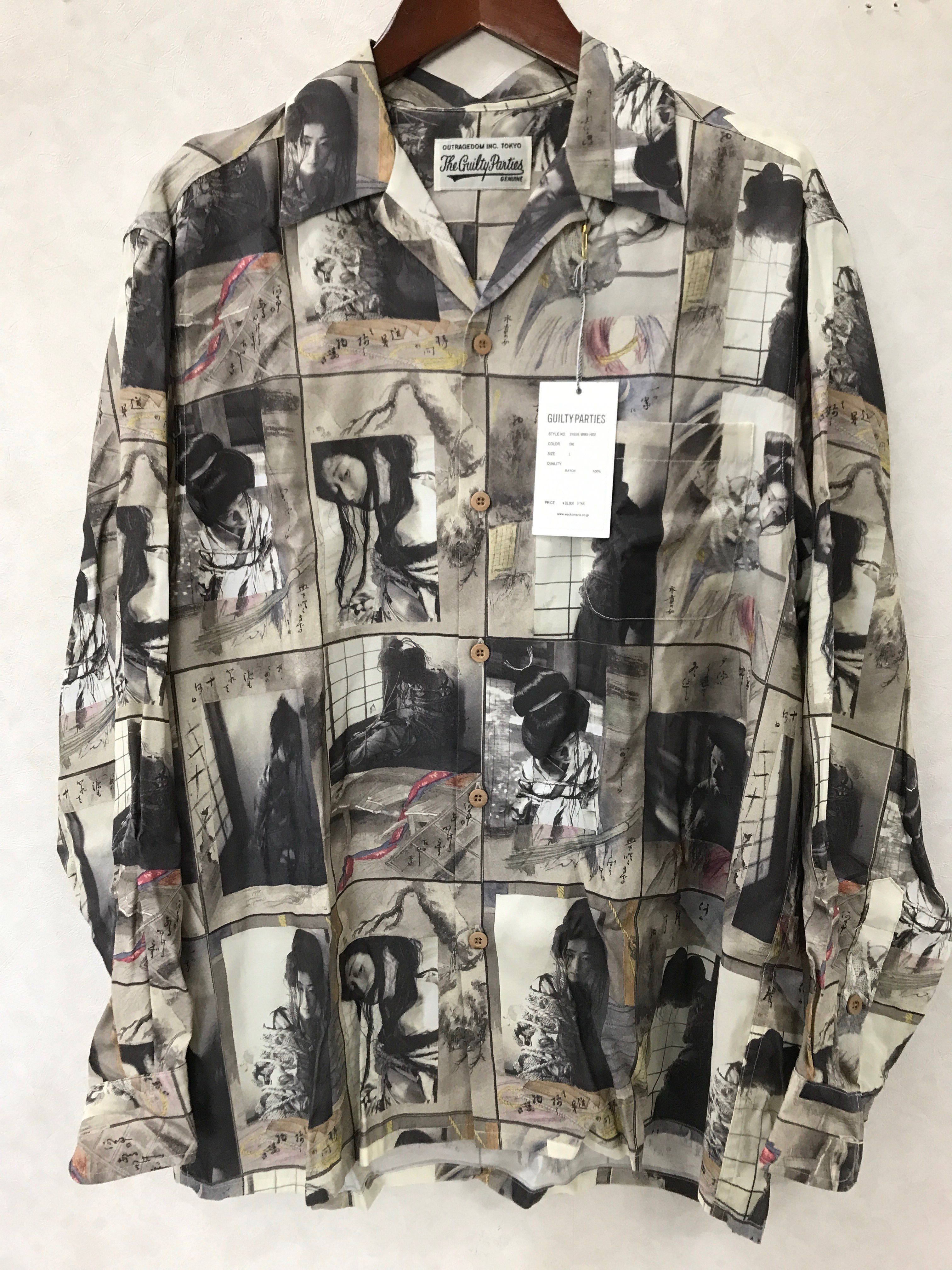 WACKOMARIA HAWAIIAN SHIRT 緊縛柄