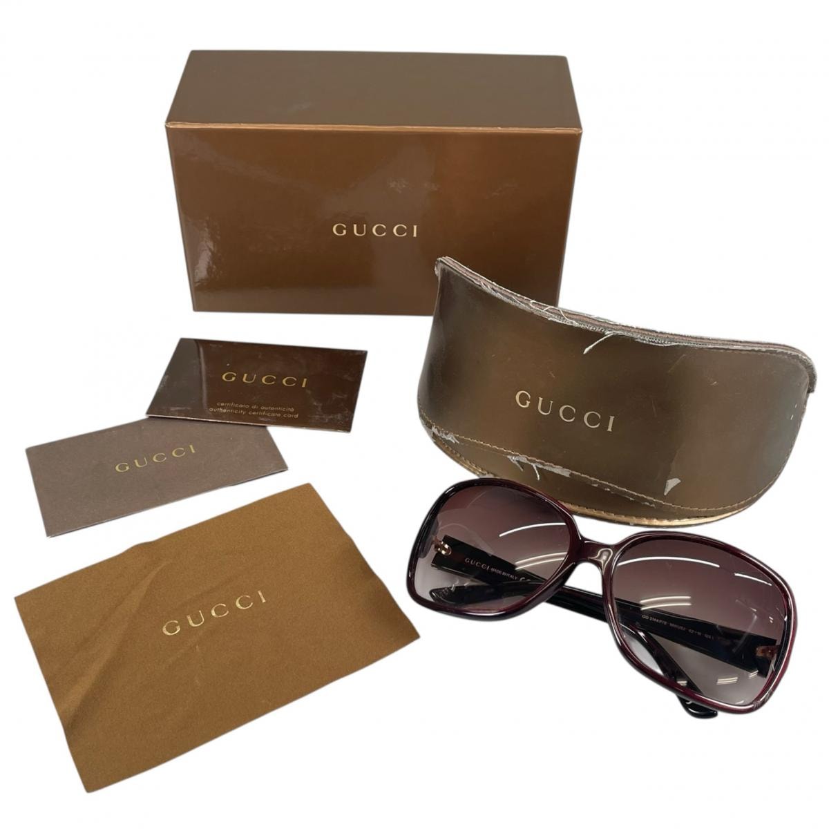 グッチ GUCCI インターロッキングG GG3144/S 62□16 125 サングラス