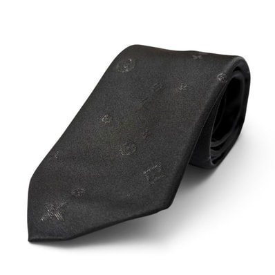 未使用品 ルイヴィトン ネクタイ LV スターリーナイト 7CM M79089