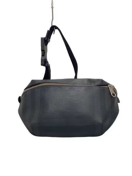 Burberry Medium London Check & Leather Bam Bag "Black"