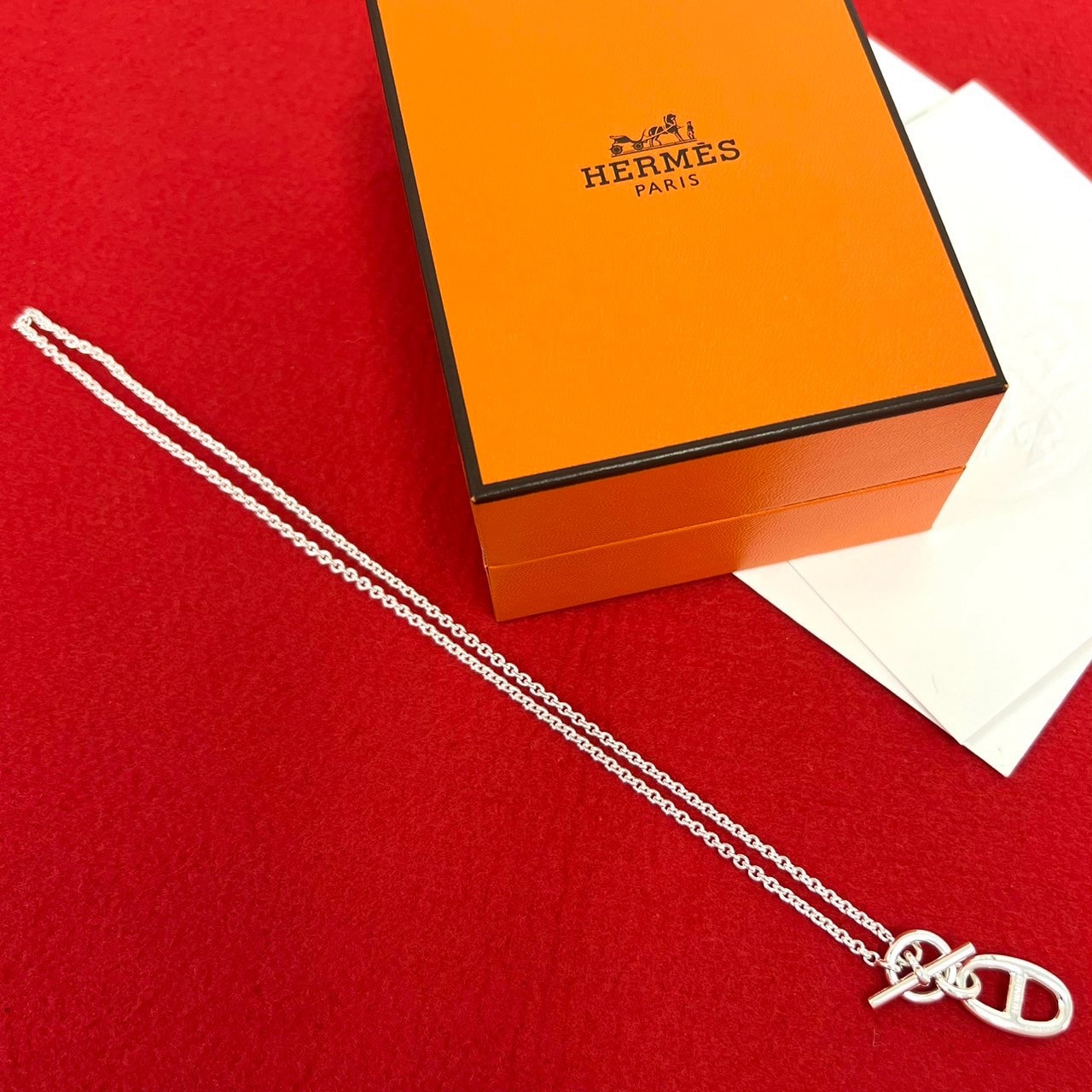 HERMES エルメス アミュレット シェーヌダンクル ネックレス シルバー925 ネックレス シルバー
23984