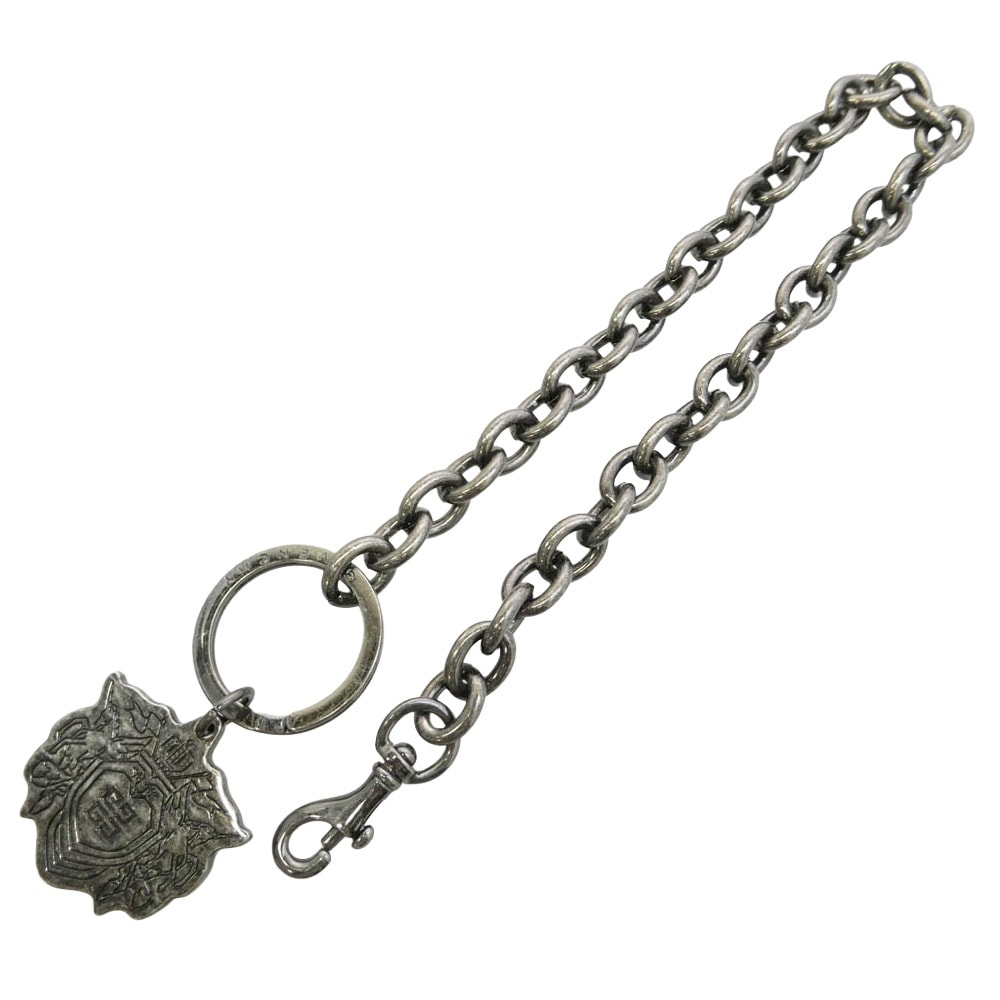 GIVENCHY ジバンシィ キーホルダー チャーム ウォレットチェーン ブラック系 シルバー系【中古】