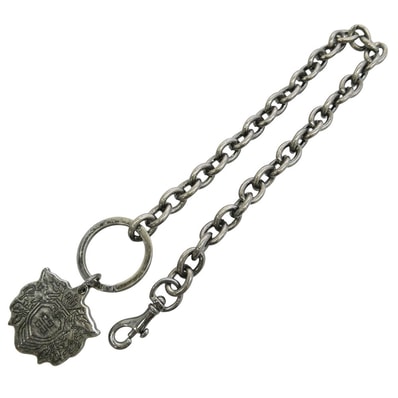 GIVENCHY ジバンシィ キーホルダー チャーム ウォレットチェーン ブラック系 シルバー系【中古】