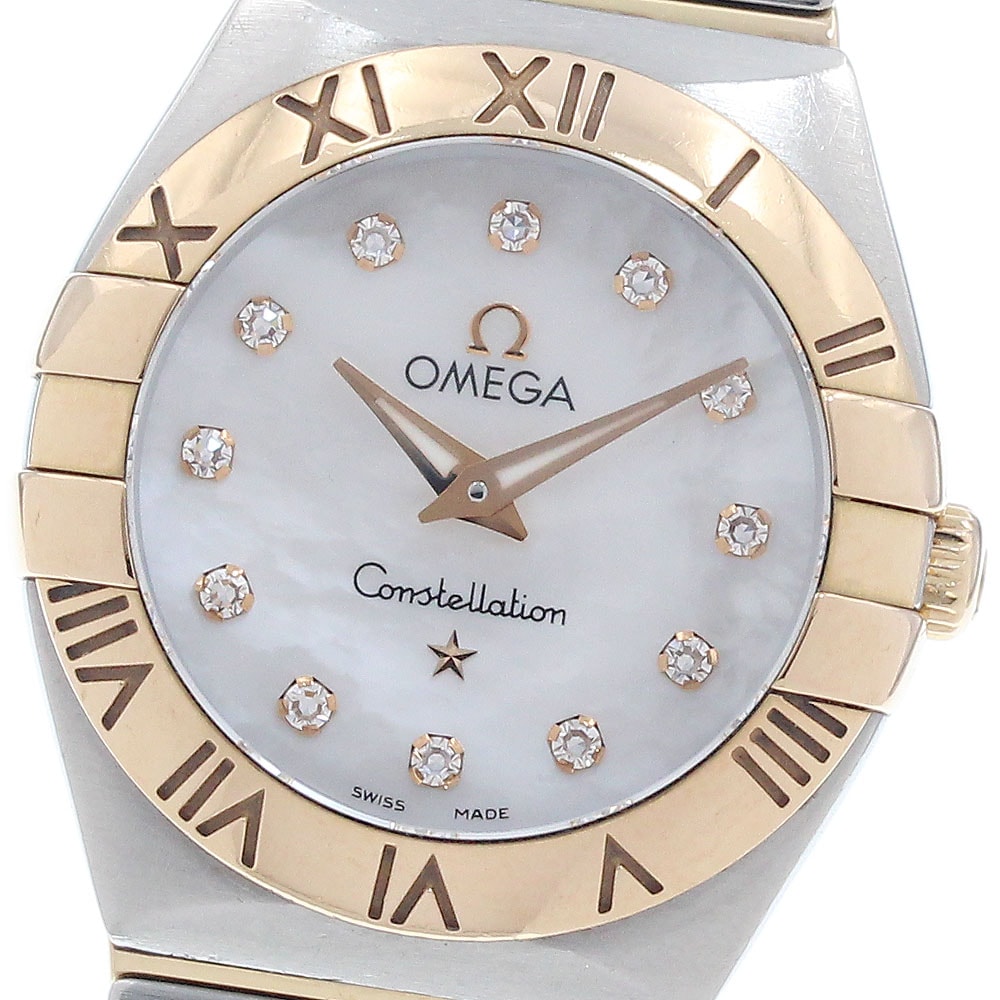 オメガ コンステレーション ブラッシュ レディース 【中古】